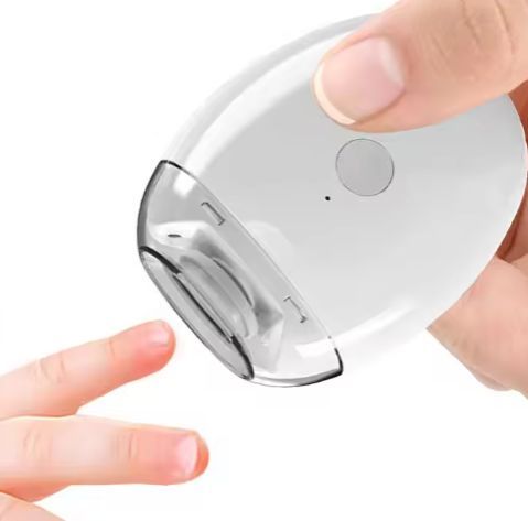 baby electric nail grinder children's nail clippers USB charging nail clippers anti-splash home nail clippers