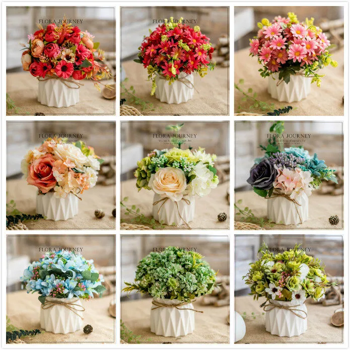 Panda%20Online%20Silk%20Flower%20Rose%20Daisy%20Artifical%20Flowers%20Wedding%20Party%20Home%20Bouquet%20Decor%20with%20Ceramic%20Vase%20-%20Image%206