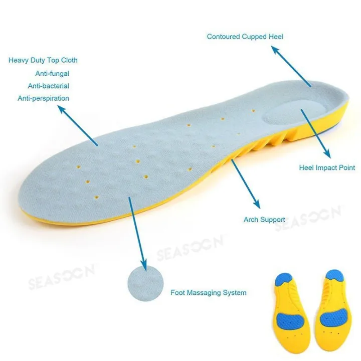 Soft%20Gel%20Insoles%20for%20Men%20and%20Women%20Unisex%20Shoe%20Inserts%20Orthotic%20Sports%20Arch%20Support%20shoes%20Insoles%20for%20running%20%20Shock%20Absorption%20-%20Image%203