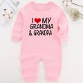 Grandma Has Waited A Long Time for Me Baby Boy Winter Costume Autumn Outfit Long Sleeve Baby Romper Girl Clothes for Newborn. 