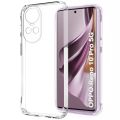 Oppo Reno10 5G/Reno10 Pro 5G Premium Silicone Case Crystal Clear Soft TPU Ultra-Thin Transparent Flexible Protective Mobile Phone Back Cover.