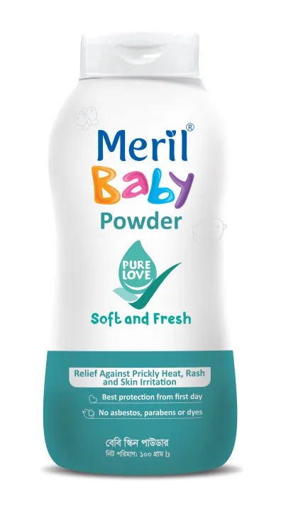 Meril Baby Powder - 100gm | Daraz.com.bd