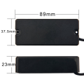 2X Black 4 String Bass Guitar Pickup Passive Bridge & Neck Pickup, 4 Wire. 