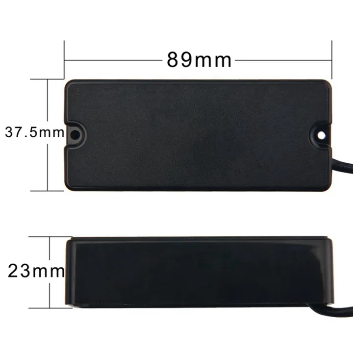 2X%20Black%204%20String%20Bass%20Guitar%20Pickup%20Passive%20Bridge%20&%20Neck%20Pickup,%204%20Wire%20-%20Image%202