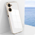 Vantime for vivo Y03 / Y03t 4G Soft Case Lens Protector 6D Glossy Slim Back Cover. 