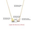 V Attract Stainless Steel Heart Statment Necklace Jewelry Set For Women Bijoux Mariage Fashion Filled Choker Stud Earrings.