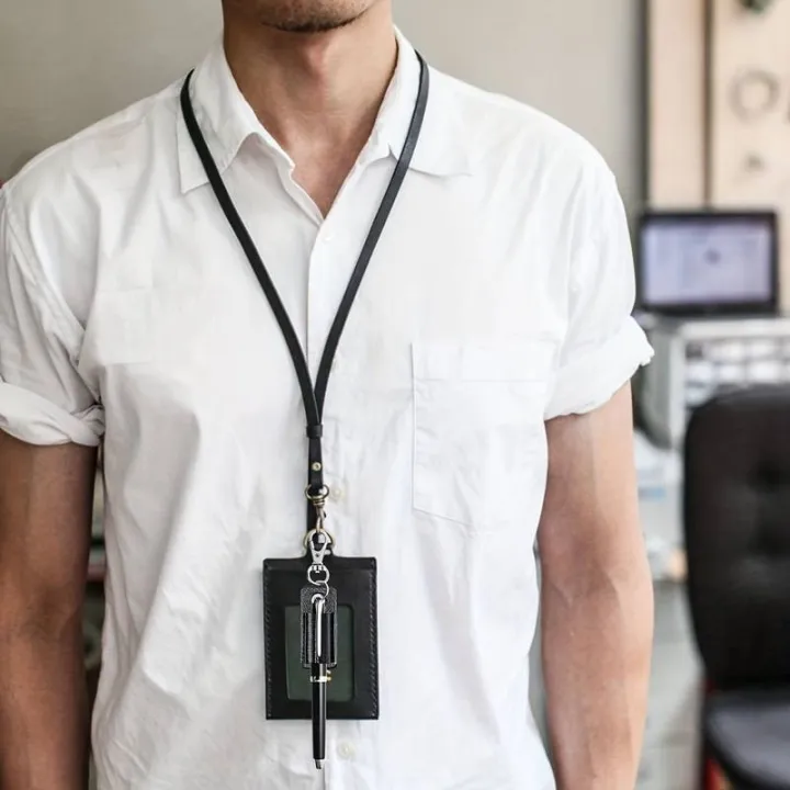 Portable%20-%20Lanyard%20Pen%20Holder%20Keychain%20-%20Faux%20PU%20Leather%20-%20Retro%20-%20Pen%20Protector%20Keyring%20-%20Business,%20Organizer%20Accessories%20Gift%20For%20Man%20-%20Anti-lost%20-%20Image%203