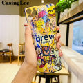 Casinglee For iPhone 13 Pro Max Case Shockproof Fashion Cartoon Smile Face Blue Light Silicone Soft Phone Case for iPhone 13 Pro Max Back Cover. 