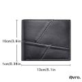 Avro Premium Men's High Quality Wallet For Men Soft PU Leather Money Bag For Man Short Wallet's Fashion Vintage Wallet's Casual Male Wallet Multi-Card Soft Purse Multi-function Moneybag For Man - Wallet For Men.