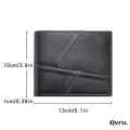 Avro Premium Men's High Quality Wallet For Men Soft PU Leather Money Bag For Man Short Wallet's Fashion Vintage Wallet's Casual Male Wallet Multi-Card Soft Purse Multi-function Moneybag For Man - Wallet For Men. 