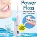 Oral Dental Water Power Floss Pick Teeth Cleaning-white.