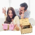 Wooden Music Box Classical Music Box Can't Help Falling In Love Music Box Hand Crank Music Box. 