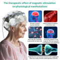 ZJKC Transcranial Magnetic Stimulator rTMS Brain Therapy Machine Modulate Brain Activity Transcranial Stimulation Device. 