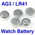 Alkaline Button Cell Battery AG3/LR41W > 10 Piece (Best for Watch). 