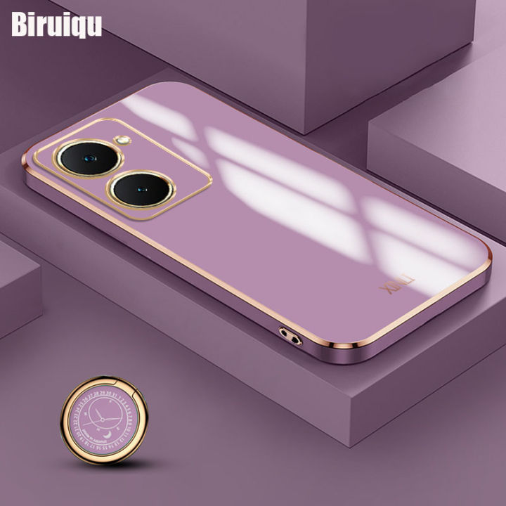 Biruiqu%20for%20VIVO%20Y18%20Back%20Cover%20Luxury%206D%20Plating%20Frame%20Shiny%20Bling%20Phone%20Pounch%20Soft%20Silicone%20Square%20Phone%20Case%20-%20Image%209
