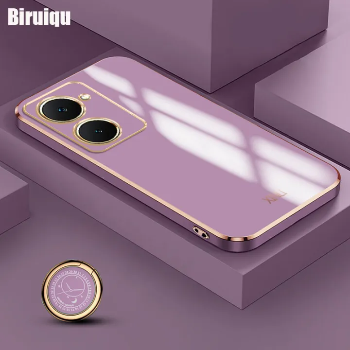 Biruiqu%20for%20VIVO%20Y18%20Back%20Cover%20Luxury%206D%20Plating%20Frame%20Shiny%20Bling%20Phone%20Pounch%20Soft%20Silicone%20Square%20Phone%20Case%20-%20Image%209