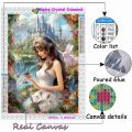 New Disney Castle Diy 5d AB Diamond Painting Kits Embroidery Mosaic Fantasy Landscape Jewelry Cross Stitch Home Decor Craft Gift Superman. 