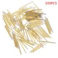 100PCS Dia 1.02MM Length 15.85MM Spring Test Probe Pogo Pin Tool P75-B1 SEVICH. 