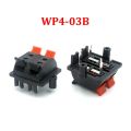 1PCS WP Double Row 4 Positions Connector Audio Horn Wire Jack Socket WP4-3/03B/15/17B Speaker Spring Terminal Switch Test Clip. 