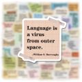 10/50/100Pcs Cartoon Motivational Phrases Stickers Cute Inspirational Life Quotes DIY Laptop Study Room Graffiti Decals Sticker. 