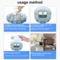 Household Cockroach Traps Box Reusable Cockroach Bug Roach Catcher Cockroach Killer Bait Traps Pesticide For Kitchen Garden(single layer).