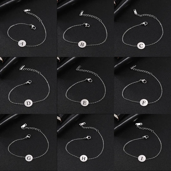 Alphabet%20A-Z%20Round%20Pendant%20Bracelets%20Stainless%20Steel%20Bracelets%20for%20Men%20Women%20Trend%20Jewelry%20for%20Party%20Gift%20(17+5CM)%20-%20Image%202