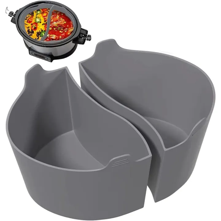 2%20Pcs%20Reusable%20Silicone%20Slow%20Cooker%20Divider%20Liners%20Slow%20Cooker%20Liners%20for%206-7-8%20QT%20Crocker%20Pot%20with%202%20Hand%20Clips,Replacement%20Plastic%20-%20Image%203