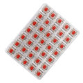 Mechanical Keyboard Switch, 35 Pieces Plastic Red Switch for Mechanical Keyboards. 