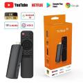 Android 11 OS MX10 TV stick HDR set top 4K 1080p 2.4g/5G WiFi smart TV sticks for Google YouTube Netflix network media player. 