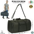 Bili Online Classic 50 Liter Travel Duffel Bag (5-6 Days Tour)(Black), Waterproof Premium Duffle Bag, Large Travel Bag, Weekender Duffel Bag, Luggage Bag, Travelling Bag, Travel Duffel Bag,Travel Bag, Weekender Bag, Men & Women Travel Bag. 