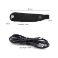 Electric Heating Wrist Band USB Rechargeable Breathable Elbow Ankle Support Pad Arthritis Tendonitis Wrist Protection Braces.