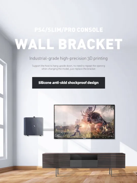 DATA%20FROG%20Wall%20Mount%20For%20PS4%20Universal%20Controller%20Holder%20Stand%20Storage%20Rack%20with%20Screws%20For%20PS4%20Pro/%20PS4%20Slim%20Accessories%20-%20Image%205