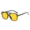 RUOBO Oversize Rectangle Shade Sunglasses For Men Womem's Double Bridge Brand Design Tom Driving Sun Glassses UV400 Gafas De Sol. 