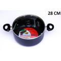 Kiam Non Stick Casserole (Sauce Pan) With Glass Lid (20cm-36cm).