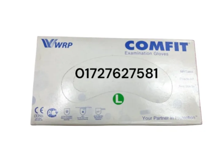 Comfit%20Examination%20Gloves%20(Size-L)%20%E2%80%93%20100%20Pcs/Box%20-%20Image%202