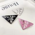 P Family Inverted Triangle Color Alloy Claw Women's 2024 New end Light Luxury High Horsetail Hair Accessories Shark Clip. 