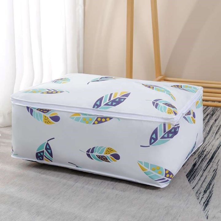 Clothes Storage Bag Blanket Storage Bag PEVA Foldable Large Capacity Waterproof Dustproof Storage Bag Toy Storage Book Storage Bag
