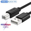 USB Cable for printer High Speed A to B Male to male usb Printer Cable data sync for 3d label printer lenovo 1m 1.5m 2m 3m 5m.