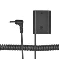 Andoer NPFZ100 Dummy Battery Pack DC Coupler Connector Spring Cable for Sony A7III A9 A7RIII A7SIII. 