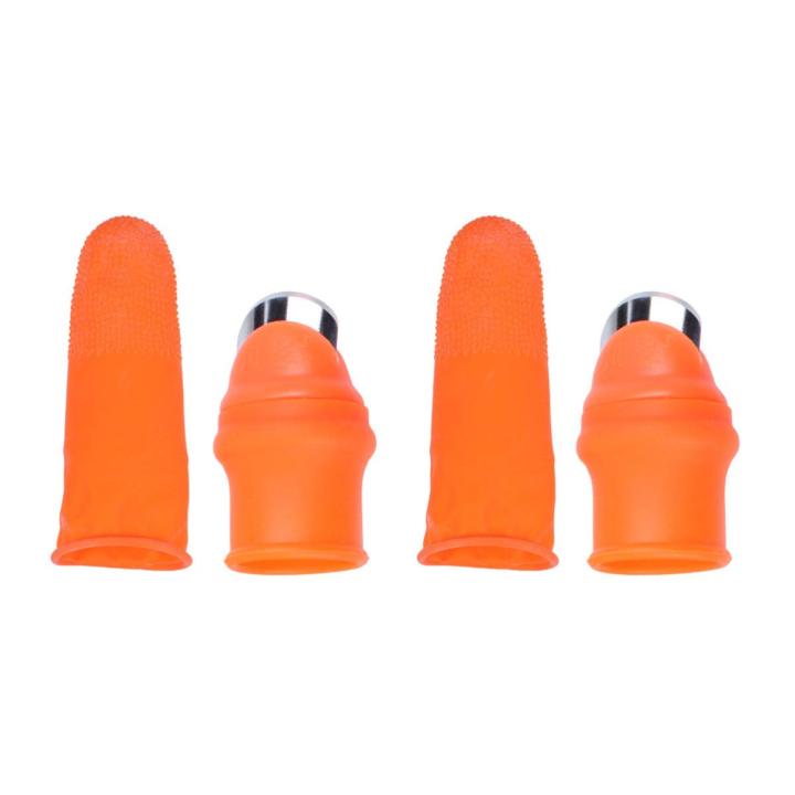 YARNOW%204Pcs%20Gardening%20Thumb%20Cutter%20Knives%20for%20Gardeners%20Thumb%20Pruner%20Silicone%20Finger%20Knife%20Picking%20Knife%20Trim%20Vegetable%20Gardening%20Tools%20Farm%20Supplies%20Style%201%20-%20Image%208