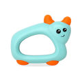 Silicone head  Ox Baby Hand Teether With jhunjhuni CN -1pcs. 