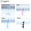 BUJUE New 3/4/5 Layers Home Organizer Acrylic Sunglasses Show Rack Counter Display Stand Glasses Holder Exhibition Frame.