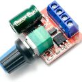 Mini DC Motor PWM Speed Controller Module Speed Control Switch LED Dimmer. 