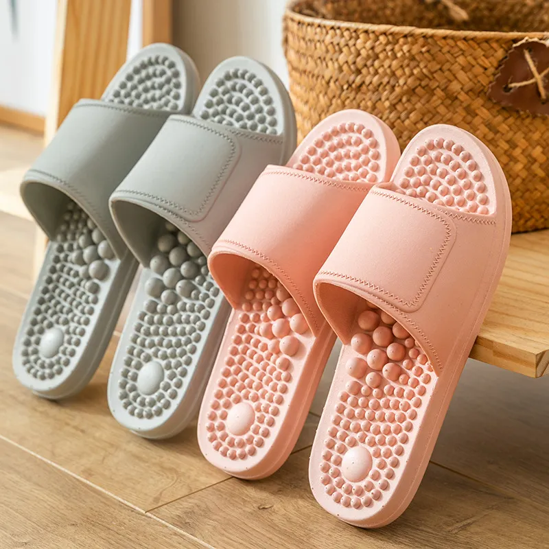 Women Men Massage Home Slippers Couple Shoes Summer Sandals House Soft Non Slip Wear Resistant Slides Indoor Bathroom Flip Flops Daraz .bd