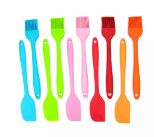 Silicone%20Spatula%20and%20Pastry%20Brush%20Set%20Special%20for%20Cake%20Mixer,%20Cooking,%20Baking,%20Glazing%20-%20Set%20of%201%20(Multicolor)%20-%20Image%202