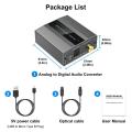【Free shipping】 to Digital Audio Converter RCA to Optical with Optical Cable Audio Digital Toslink and Audio. 