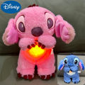 Disney Plush Doll Stitch Music Lights Sleeping Breathing Stitchs Soothing Calm Rest Sleep Playmate Kawaii Child Toy Kids Gift. 