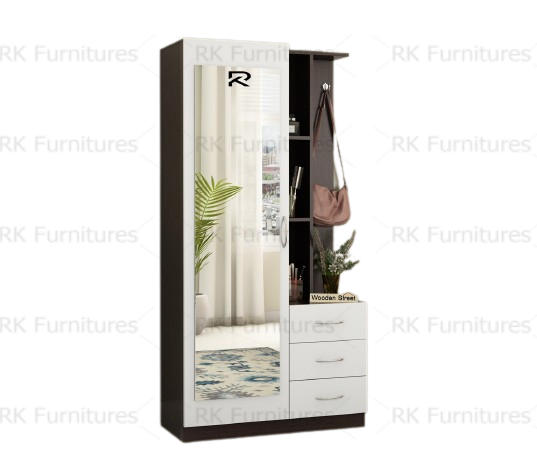 RK%20Melamine%20Laminated%20Board%20BOX%20Dressing%20Table%20With%20Shelves%20and%20Drawers%20Walnut%20-White%20Finish%20-%20Image%202