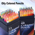 ARJTRACK Colors Pencils Professional Oil Wood Soft Watercolor Pencil For School Draw Sketch Art Supplies 12/24/48/72/120/160.