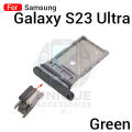 Samsung Galaxy S23 Ultra Sim Tray Micro SD Card Slot with Sim Ejector Pin Replacement Parts. 